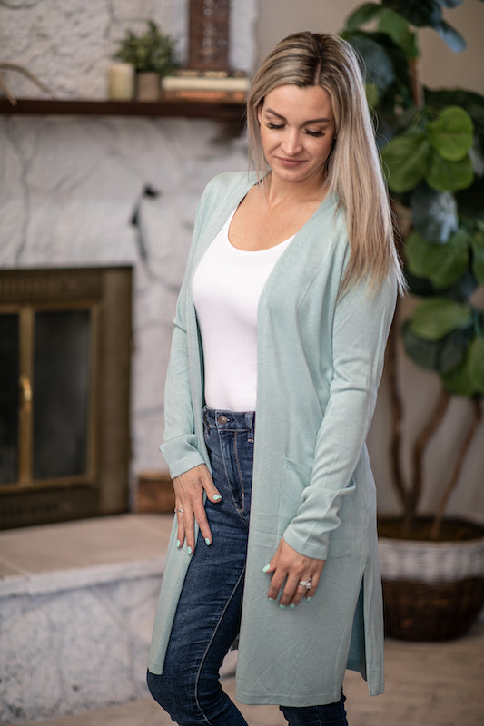 Mint Cardigan