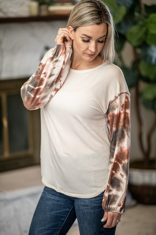 Stella Printed Sleeve Shirt