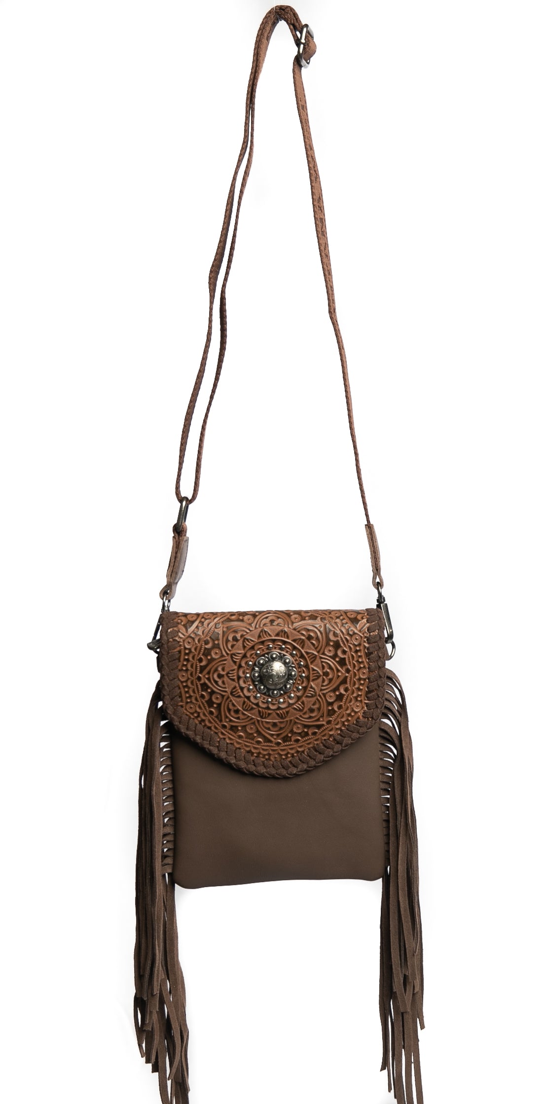 Melanie Fringe Crossbody