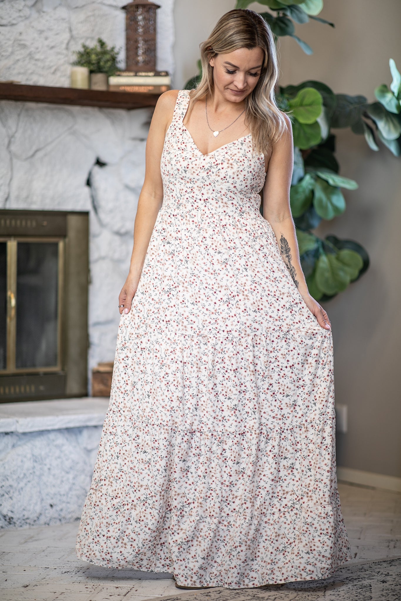 Shiloh Floral Maxi Dress